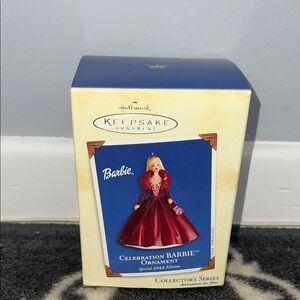 Hallmark 2002 Barbie Celebration Keepsake Christmas Ornament Special Edition